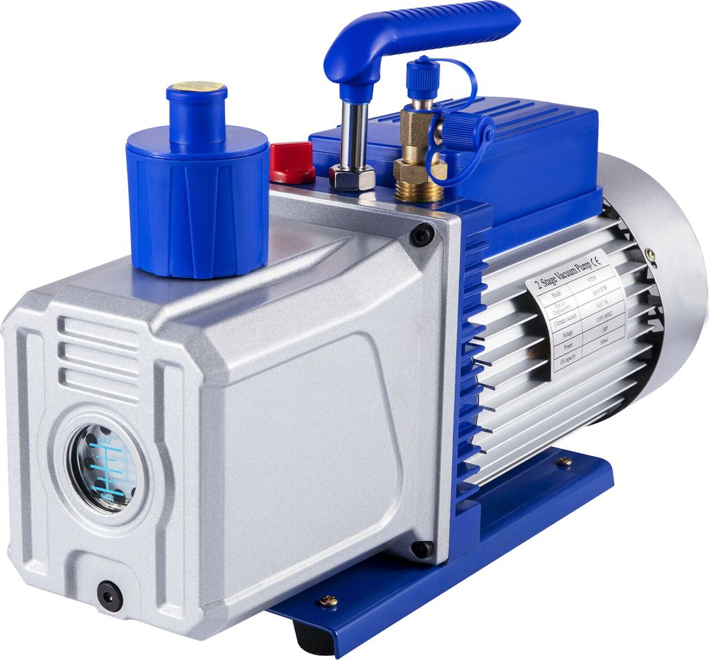 Vákuová pumpa SucceBuy, 12 CFM, 1 hp, dvojstupňová HVAC Obrázok produktu 