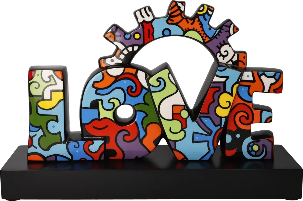Statue Décorative Evolution of Love Goebel - Sculpture Pop Art 26 cm