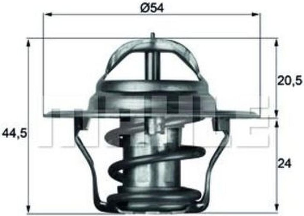 Behr Thermostat, Kühlmittel  Tx 4 83D Produktbild 