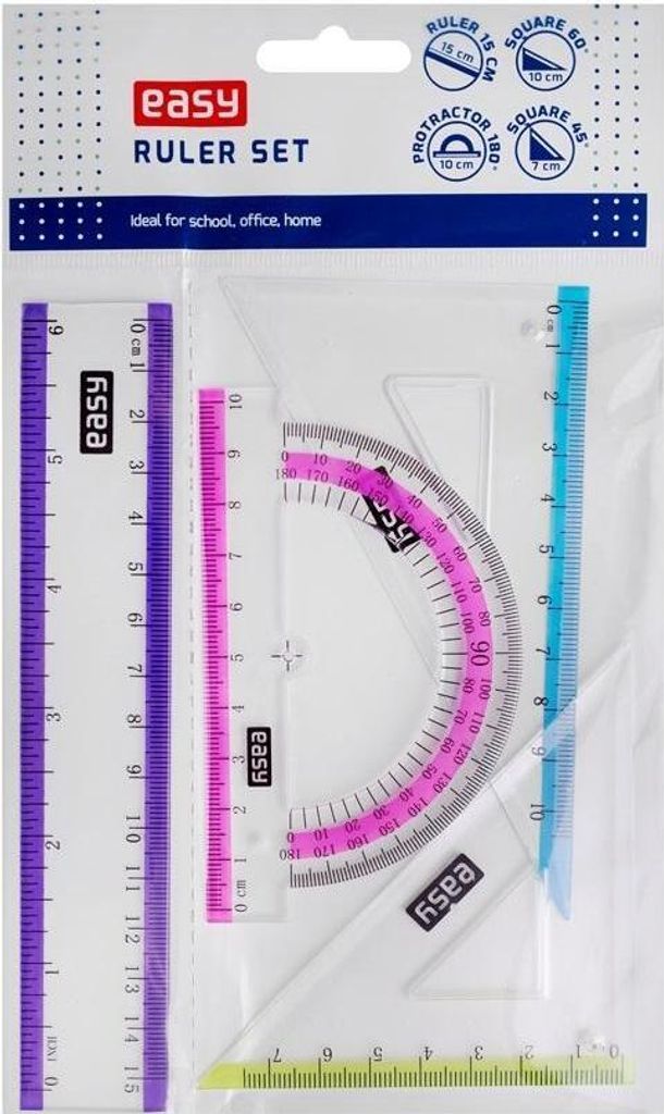Zeichnungsset 15cm 4 Stück EASY