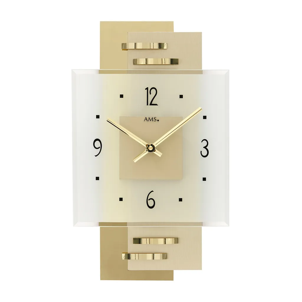 AMS 9241 Montre de Bureau - Horloge Idéale pour une Lecture Claire et Nette