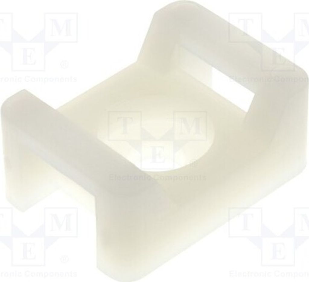 10x für Kabelbinder natürlich L: 22mm Kabelbinder H: 9,6mm 0