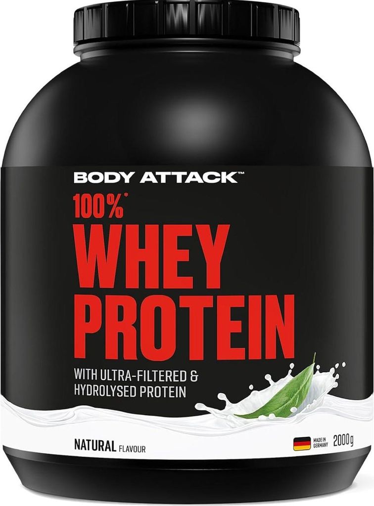 Body Attack 100% Whey- 2 kg Natural