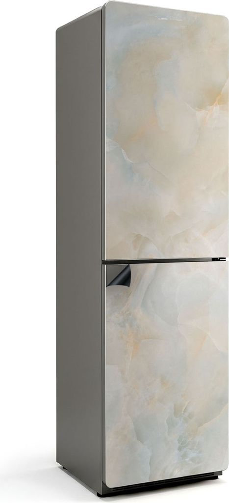 Abstraktes Marmormuster – Magnetische Kühlschrank Abdeckung – Dekorfolie magnetisch Küche – Kühlschrank Magnet Deko – selbstklebende Mag...