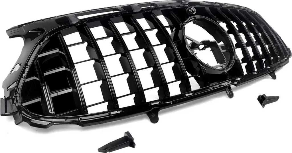 Grille avant Mercedes GLA H247 en ABS noir laqué finition haute qualité