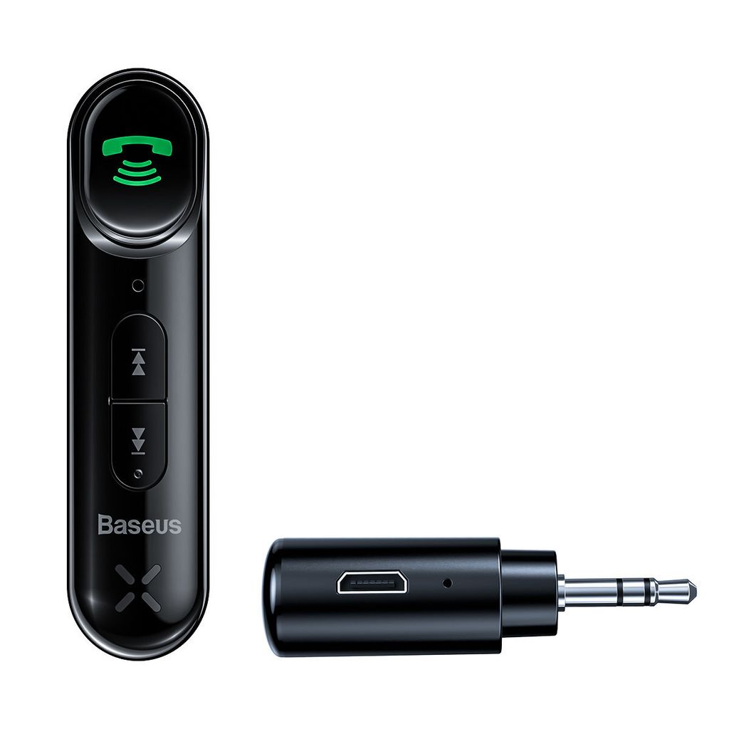 Baseus Qiyin AUX Auto Bluetooth Empfänger Schwarz Produktbild 