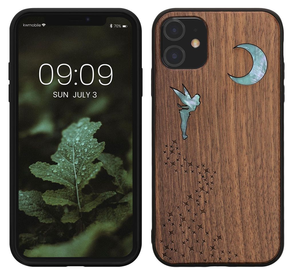 kwmobile Handyhülle für Apple iPhone 11 Hülle Holz - Case Produktbild 