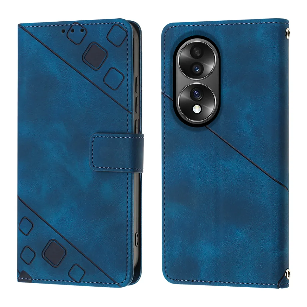Protezione Schermo Honor X8 Custodia Portafoglio Con Vetro Temperato Per Honor X8 5G/X6 /70 Lite | Con Tasche Per Carte E Supporto Stand Asuwish Custodia Honor X8 5G