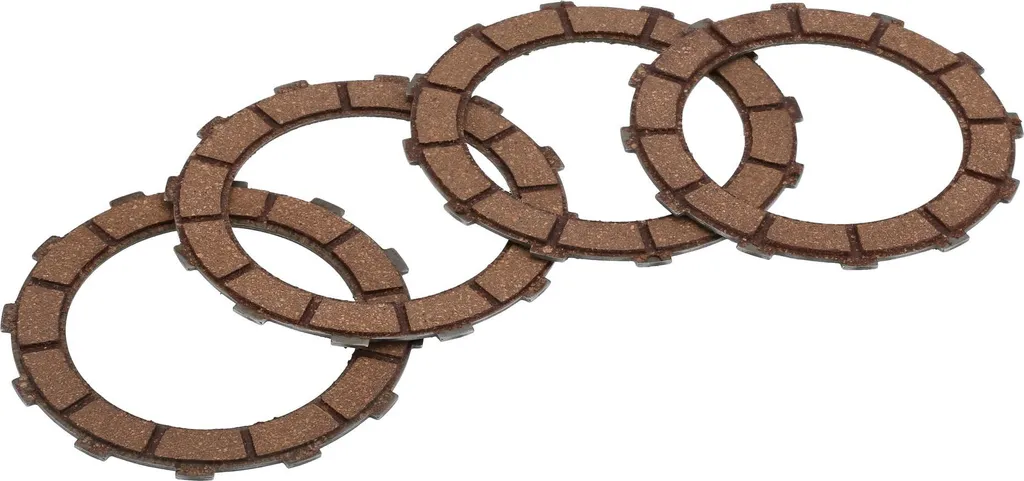 Kit 4 Dischi Frizione Simson KR51/1S Duo 4/1 - Acciaio Premium