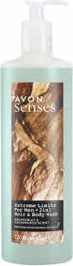 AVON Senses Extreme Limits 2-in-1 Shampoo & Duschgel für Ihn 720 ml