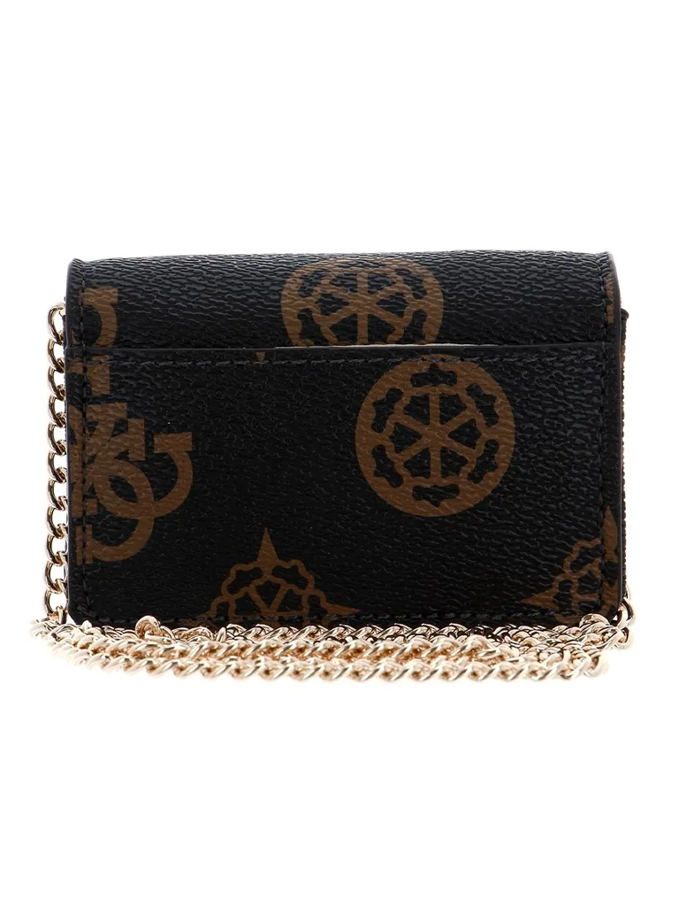 Guess Meridian Micro Sac : Cuir synthétique noir, format mini, chic