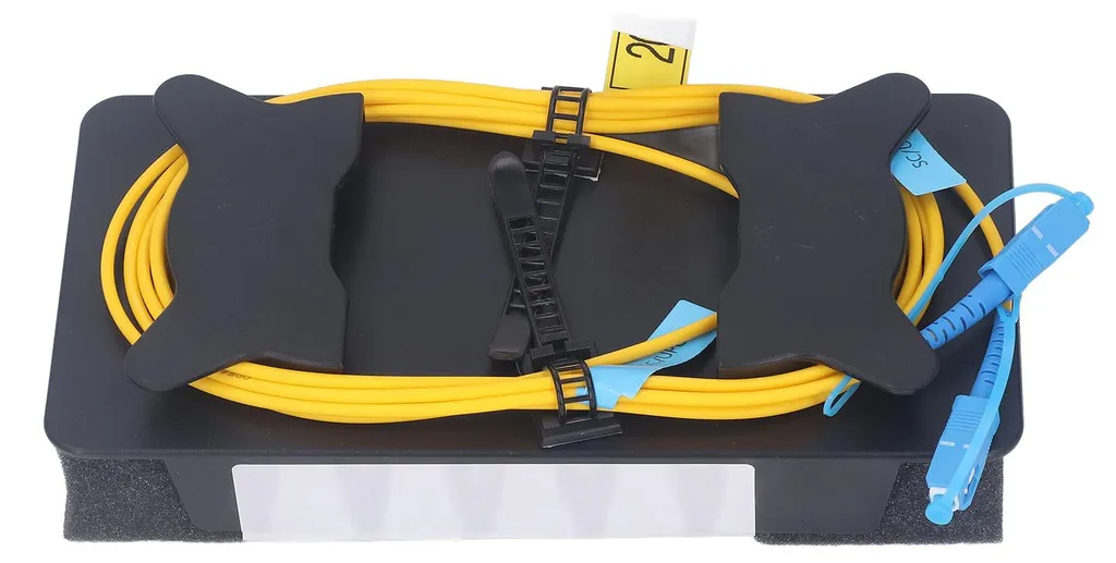 Bobine d'Amorce OTDR Monomode SC-UPC avec Boîte de Protection Rigide