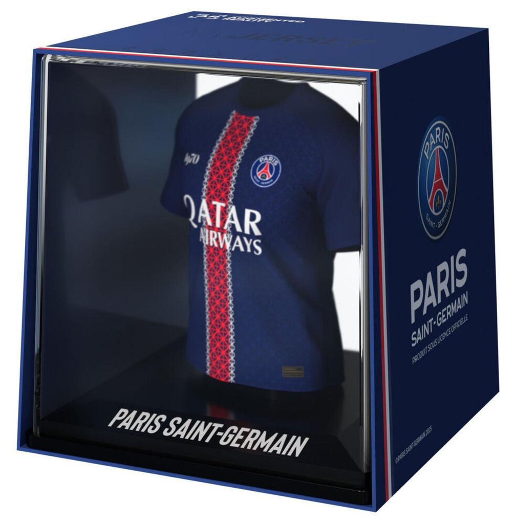 Mini Sammelfigur im PSG T-Shirt Design, 9,5 cm hoch, 9,1 cm breit