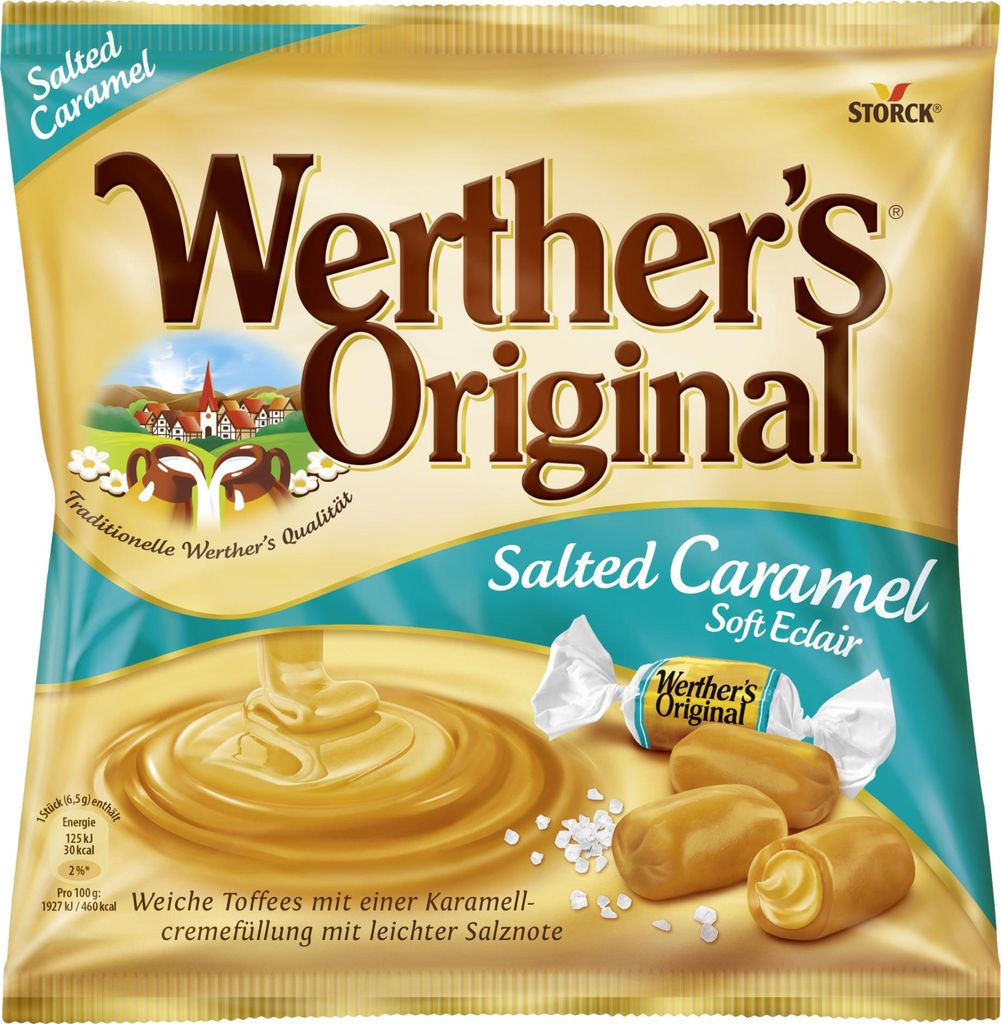 Wethers Original Soft Salted Caramel Eclair Caramel Toffees Image du produit 