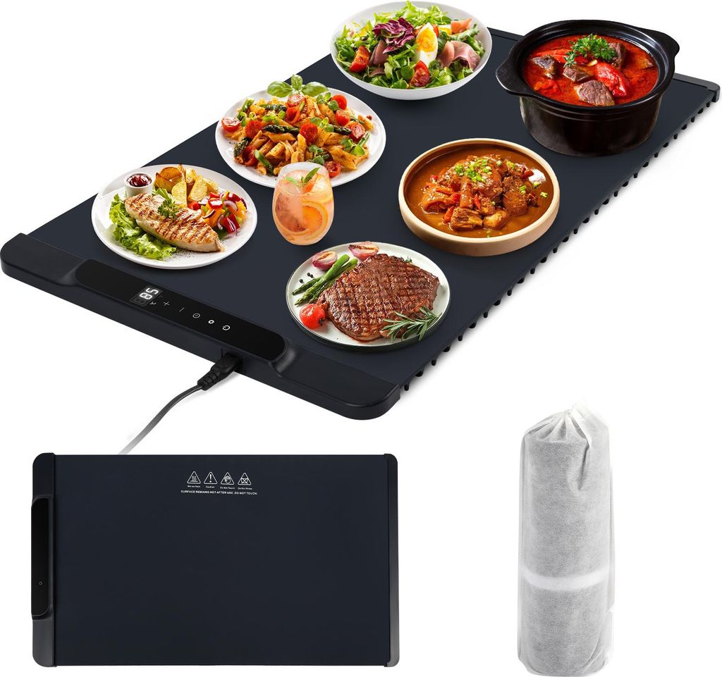 Jayseuw 65x38cm Pliable Electric Food Warming Mat Electric Image du produit 