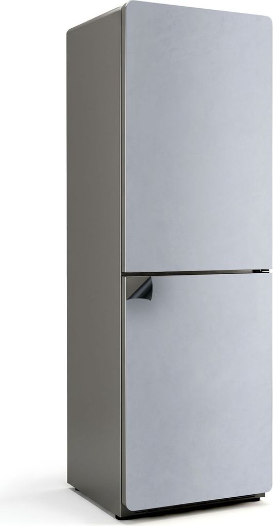 Farbe Hellblau – Magnetische Kühlschrank Abdeckung – Dekorfolie magnetisch Küche – Kühlschrank Magnet Deko – selbstklebende Magnettafel ...