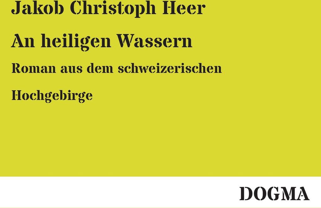 An heiligen Wassern