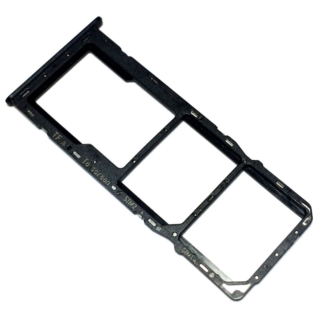 Dual Simkartenhalter und micro-SD Speicherkartenfach für Samsung Galaxy A22 5G, Original Ersatzteil, Grau