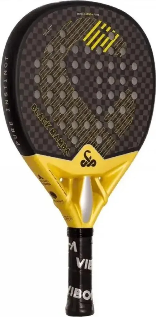 Raquette de Padel Vibor-a Black Mamba Radical 12k 2.0 2025 en Carbone 12k