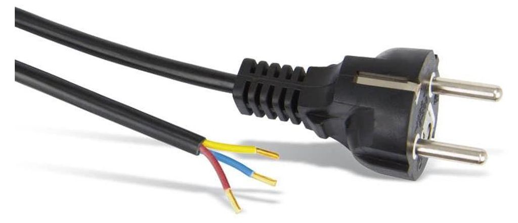 Goobay 51327, 1,5 m, Zástrčka typu F, CEE7/7, H05VV-F3G, Obrázok produktu 