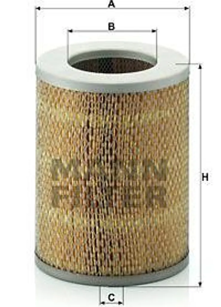 MANN-FILTER C 16 136 Filtre à Air OE 91133369 pour Land Cruiser LC