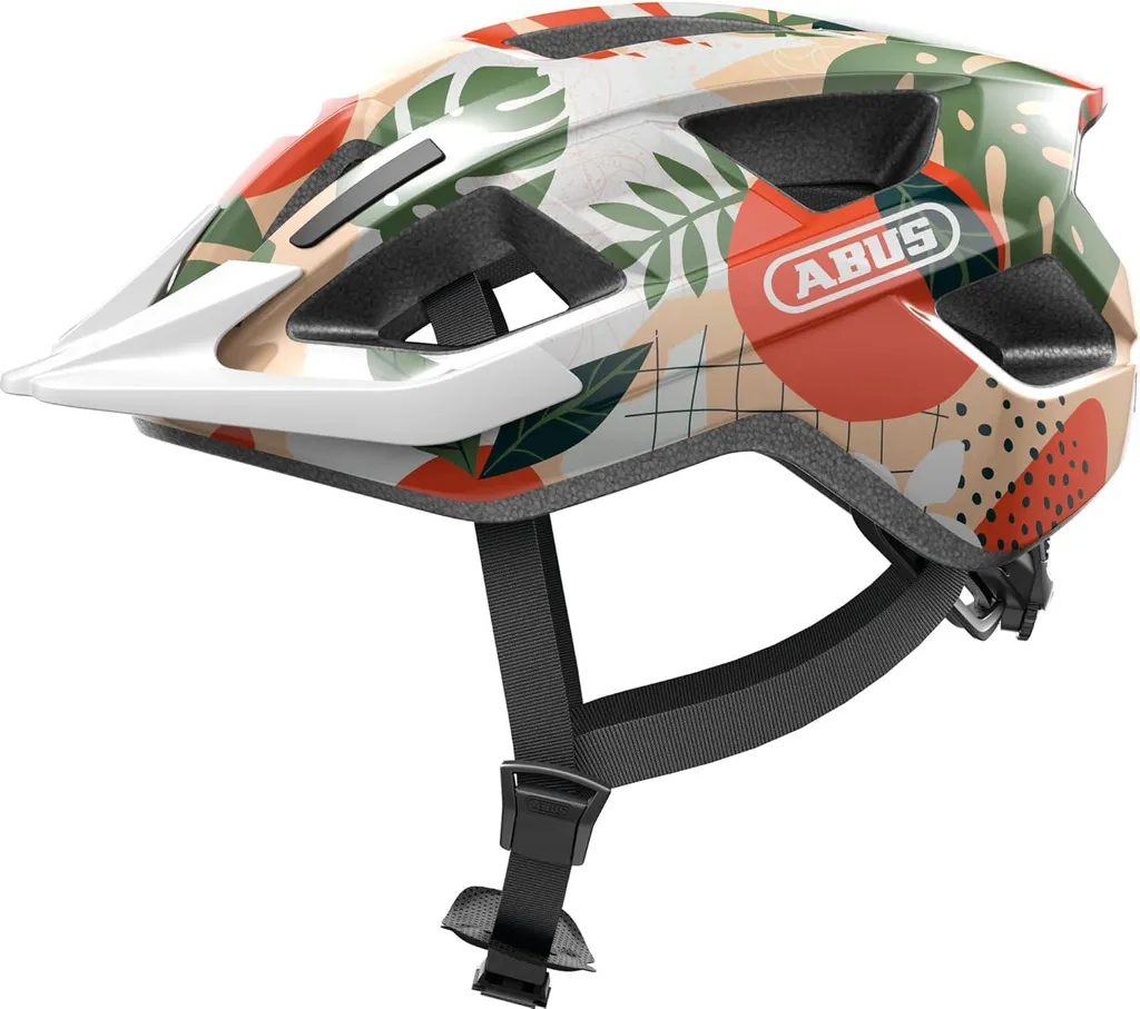 Casque de vélo tout terrain Abus Aduro 3.0 avec lumière LED intégrée