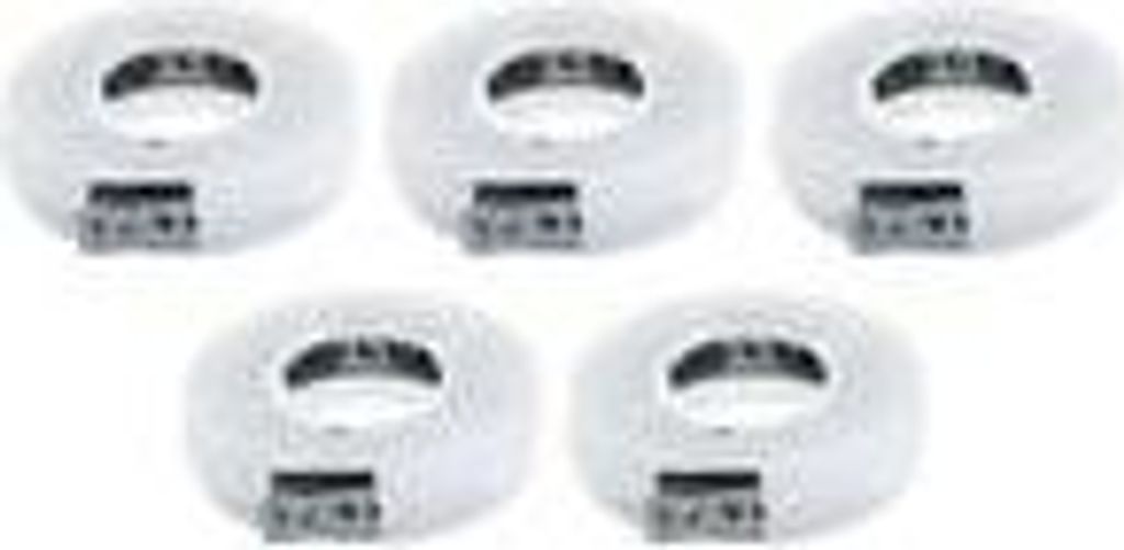 Alberts 848057 Lochband, mit oder ohne Abrollkasette, sendzimirverzinkt, Breite 12 mm, Länge 3 m, 5er Set