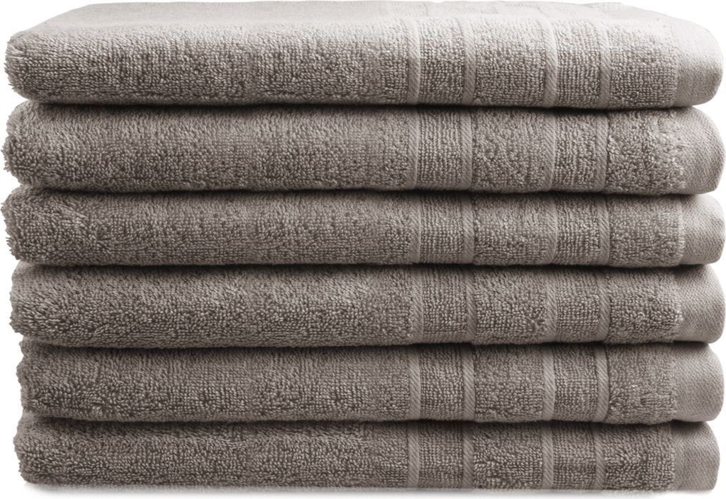 DoubleDry Luxor Gästehandtücher Set - 6 Teilig - 100% Produktbild 