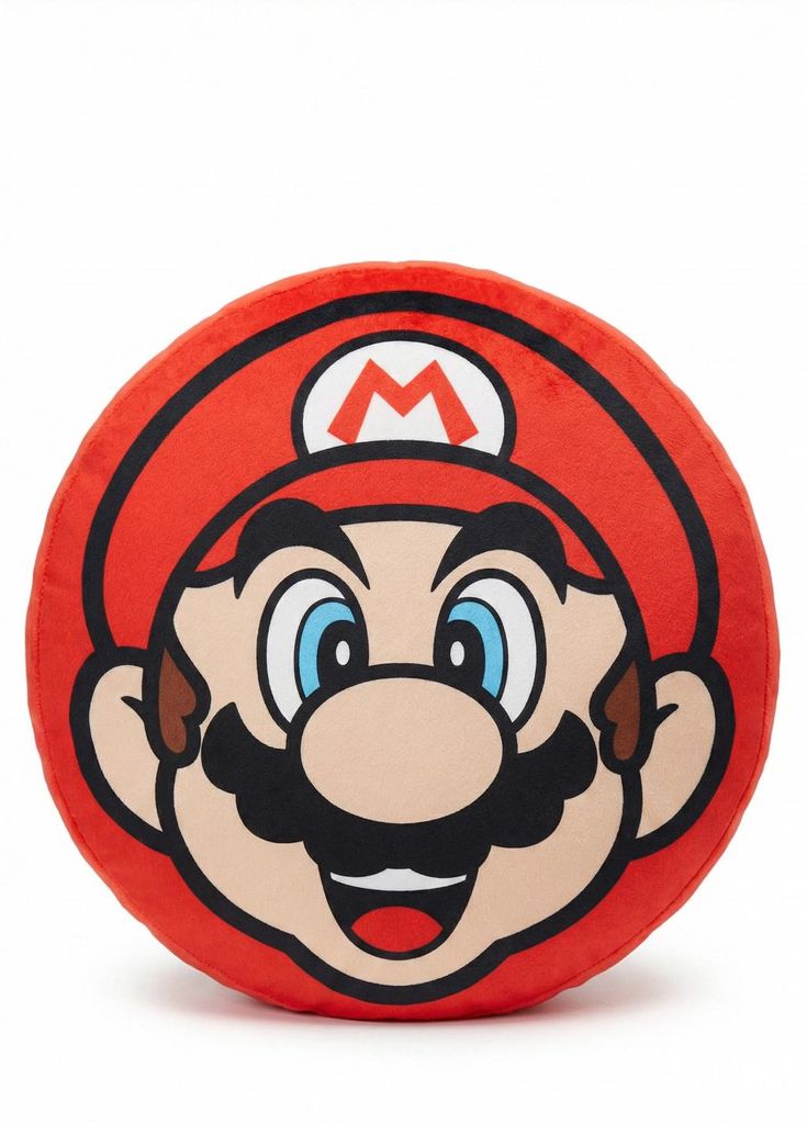 Super Mario 3D Kissen Dekokissen Cushion 40x40x8 cm Produktbild 