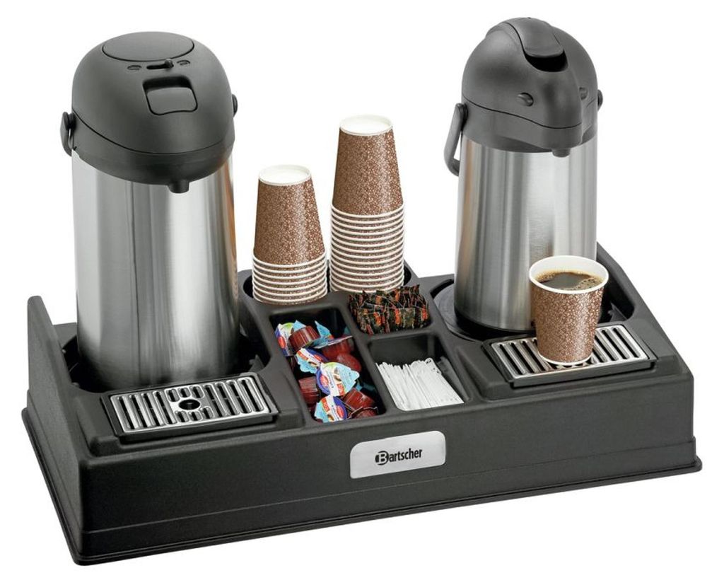 Bartscher Kaffeestation 2190, LxBxH: 3,4x6,6x1,45 cm; Produktbild 
