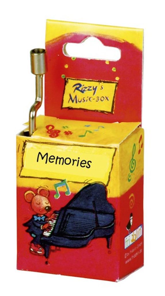 Fridolin Kurbelspieldose, Memory, Rizzy Nr. 59007