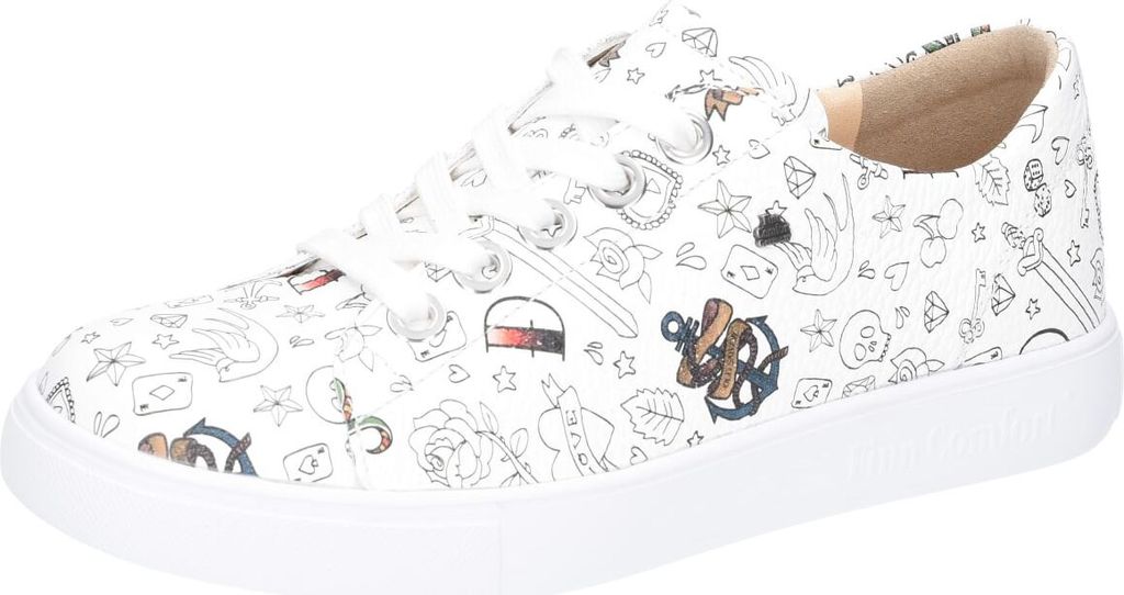 Finn Comfort Komfort Schnürschuhe ELPASO Damen 363133303034 Weiß 42 1/2 EU