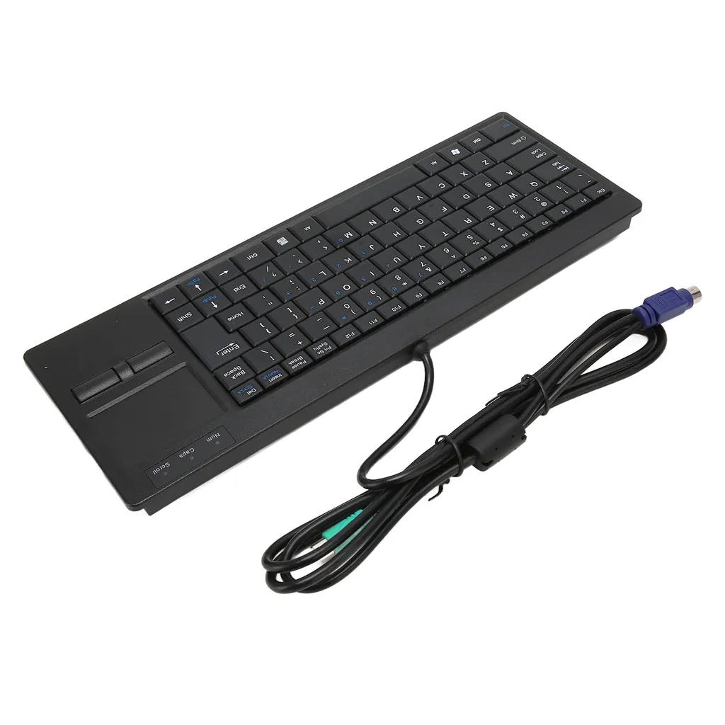 Clavier industriel filaire avec touchpad intégré pour PC et IPC robuste