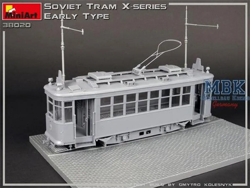 MiniArt 1:35 Sov. Tram X-Series Early Prod. Maquette Tramway Soviétique - 2