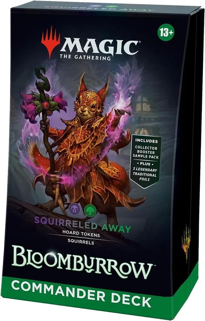Jeu Multijoueur Magic Bloomburrow Deck Commander Squirreled Away - FR