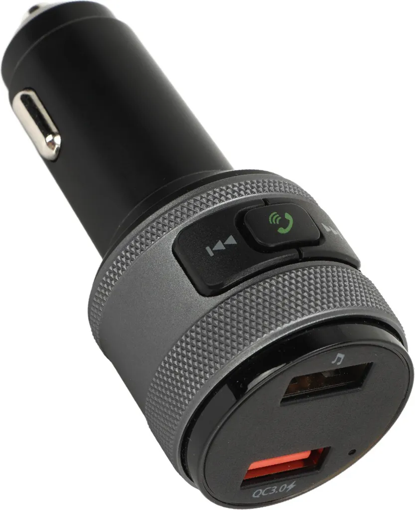 Adattatore Auto Bluetooth 5.3 QC3.0: Musica Lossless e Noise Cancelling