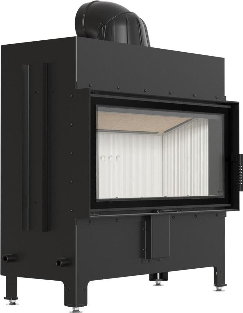 Kamineinsatz aus Stahl KRATKI LUCY 16 kW Ø 200 Produktbild 