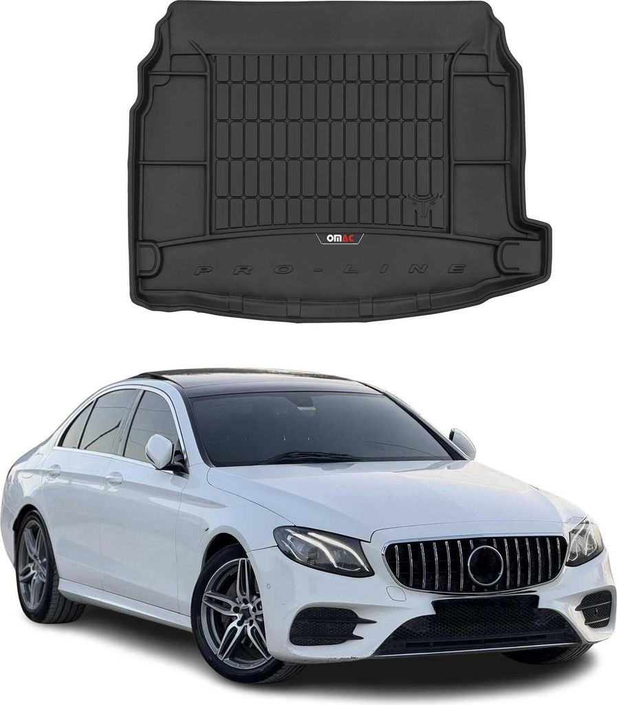 OMAC Gummi Kofferraumwanne für Mercedes E Klasse 2016-2025 TPE Laderaumwanne