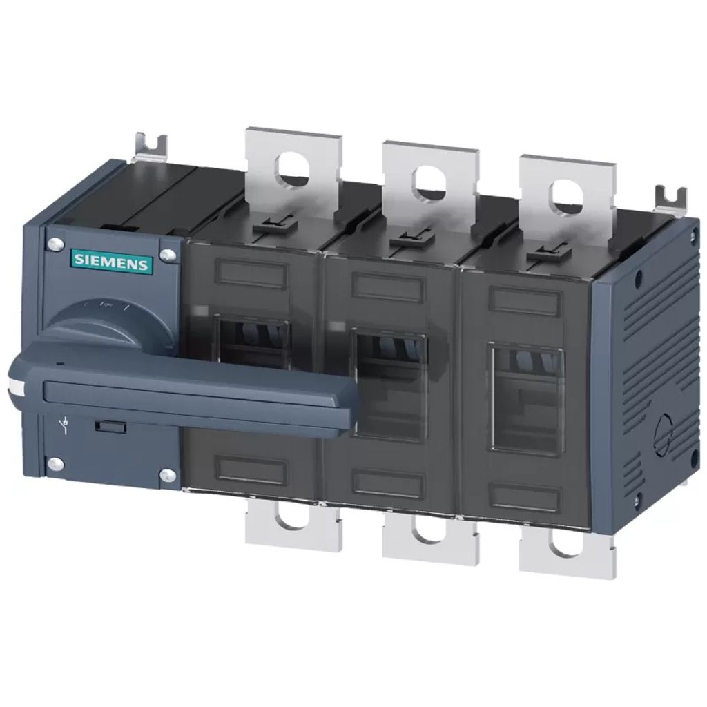 Siemens Lasttrennschalter 315A, Baugr. 3, 3-polig Frontantrieb links Komplettgerät 3KD40320PE100