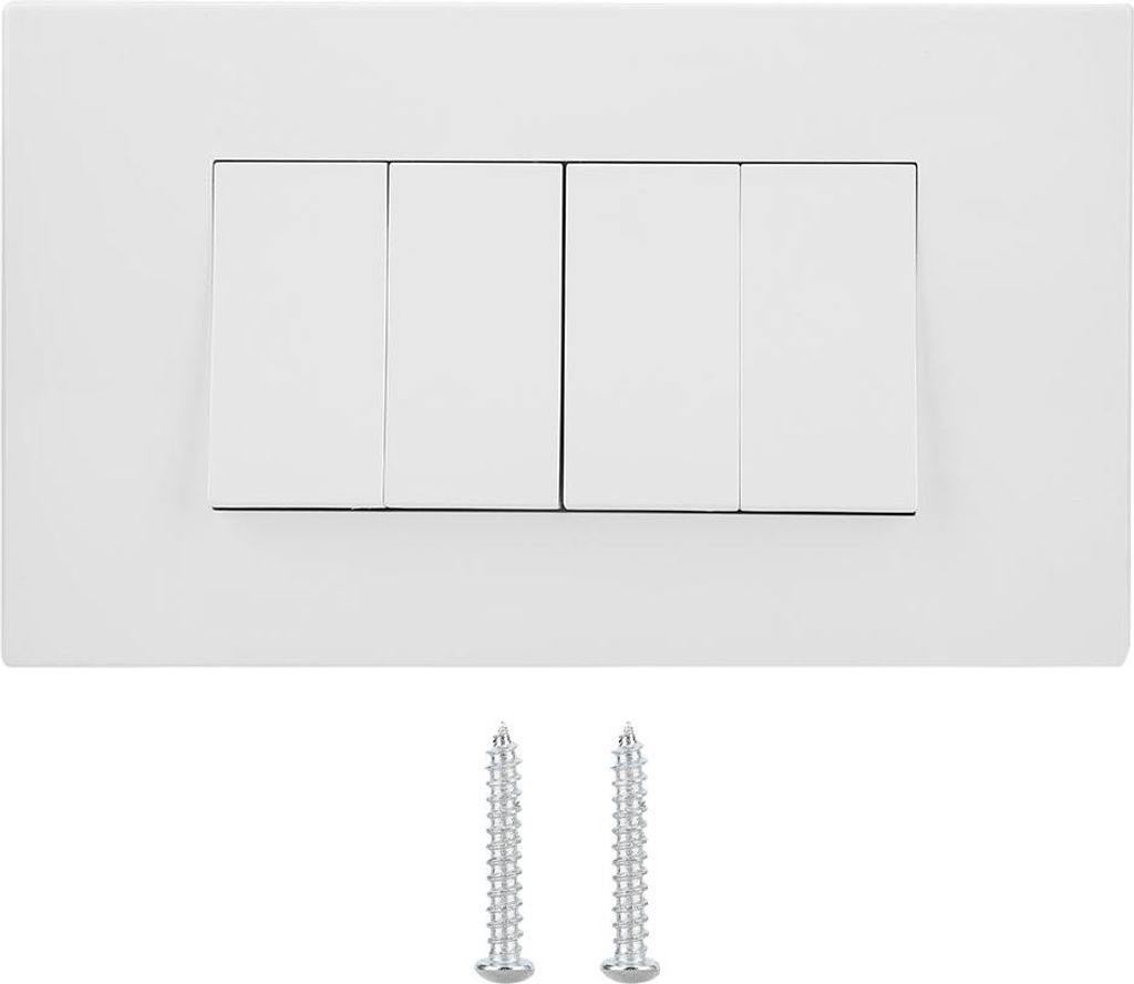 Drahtlose Fernbedienung, kinetischer, batterieloser Wandleuchten-Smart-Schalter (4-fach)
