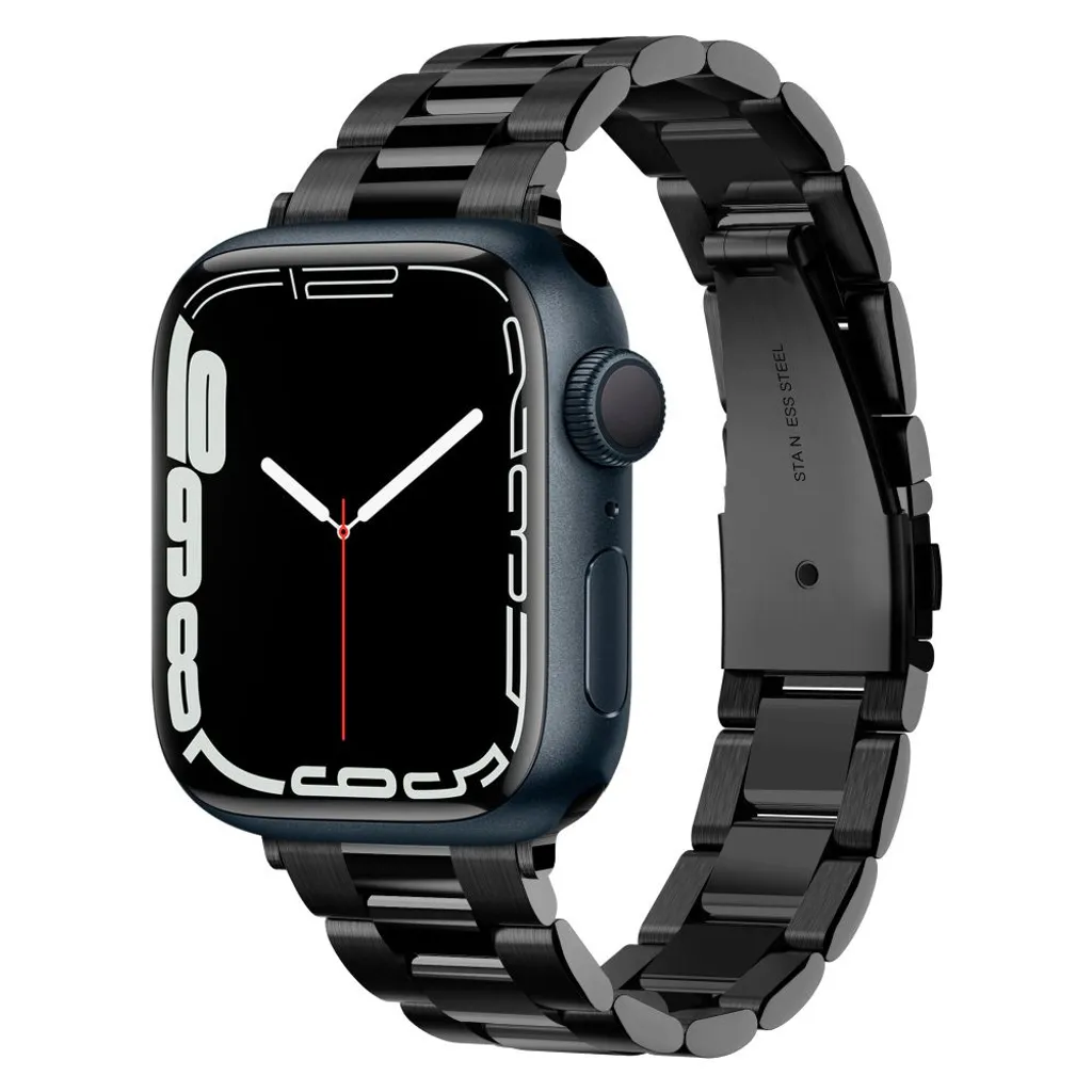 Bracelet Business Noir pour Apple Watch 40/41mm Spigen Modern Fit