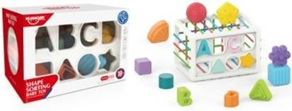 Trieur de Formes Klocki 15 Pièces : Blocs de Construction Multicolores