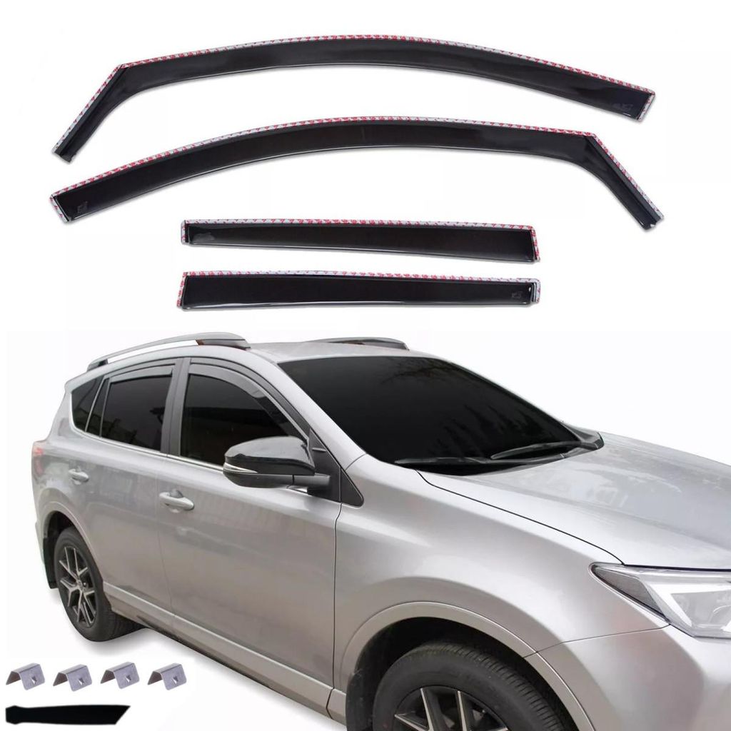 Kit complet comprenant 4 déflecteurs pour TOYOTA RAV4 Image du produit 