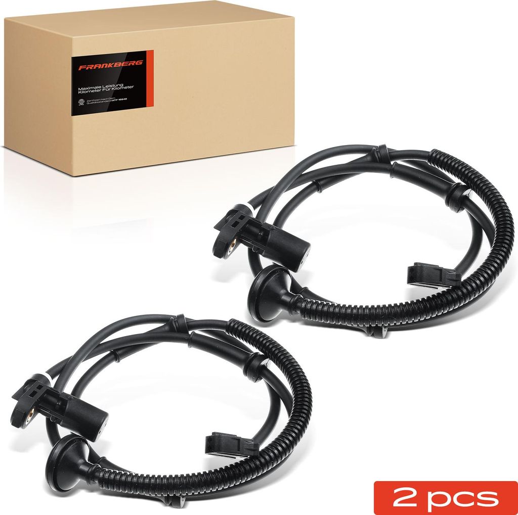 Frankberg 2x ABS Sensor Hinten für VW Golf III Variant 1.8L 2.9L 1.9L 2.0L 1993-1999