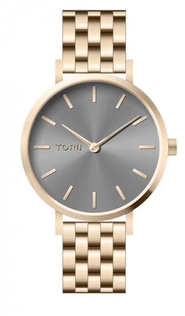 Montre Femme TORII Or Rose L28LB.AL - Anti-Rayures et Confort Durable