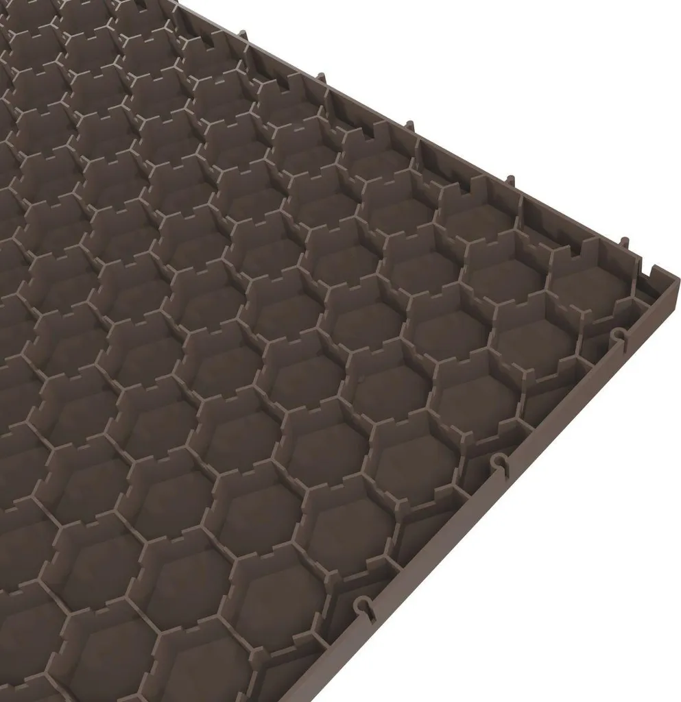 Dalles de sol clipsables 3cm INTEC : solution sol humide et abîmé - 3