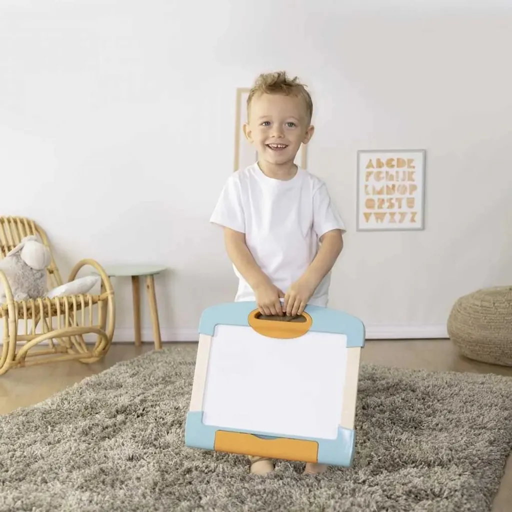 Tableau de dessin portable Smoby Modulo Slate bois pour voyage