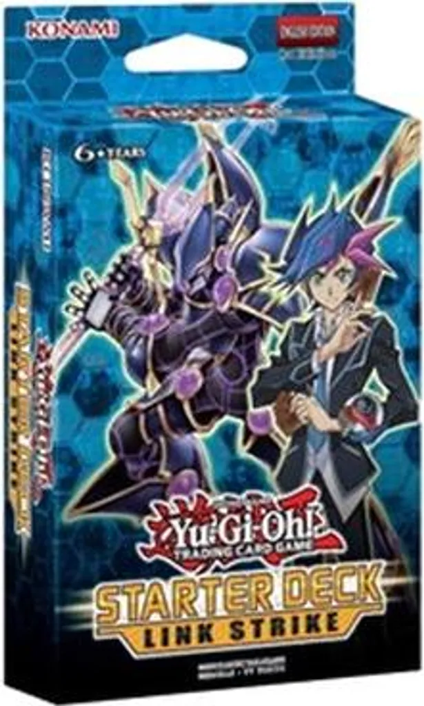 Jeu de cartes Yu-Gi-Oh Link Strike initiation pour duel en famille