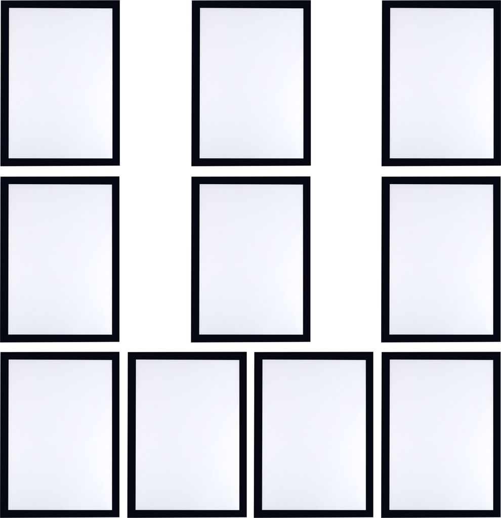 10 Stück A3/A4/A5/A6/8K Magnetischer Schilderhalter zur Wandmontage, selbstklebend, Fotodisplayrahmen, Bilddokument, Papier, Poster, Kunstwerk, Ge...