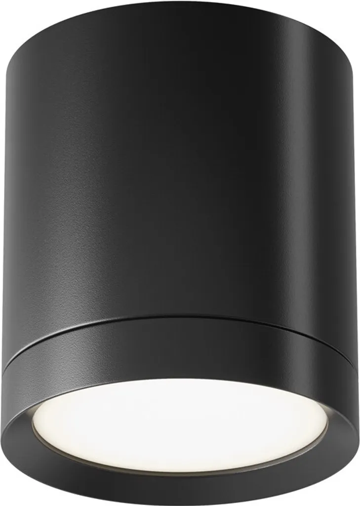 Plafonnier Noir Maytoni TUBE GX53 : Solution pour Plafond sans Encastré